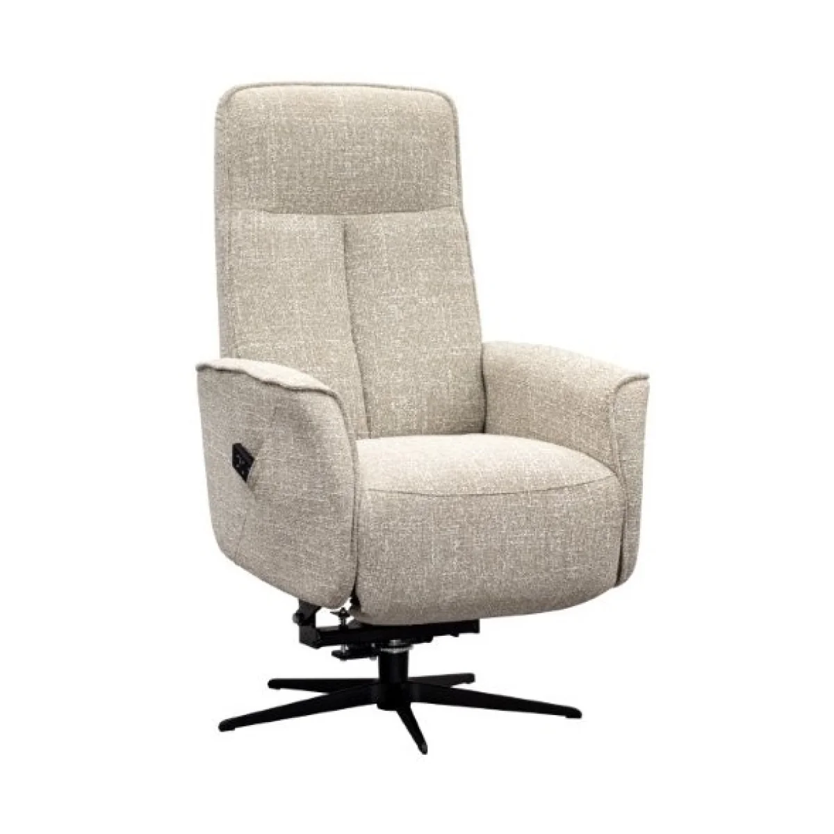 G Plan Odense Elevate Chair with Headrest - Leather Grade N - Black Base - Yes – image 4
