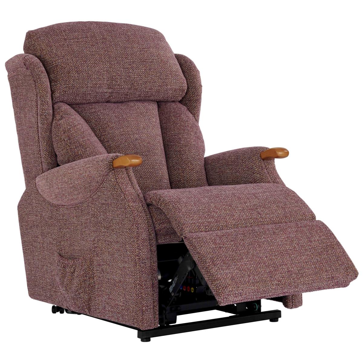 Celebrity Canterbury Petite Recliner Chair - Standard Fabric - Dual Motor - With Knuckles – image 2