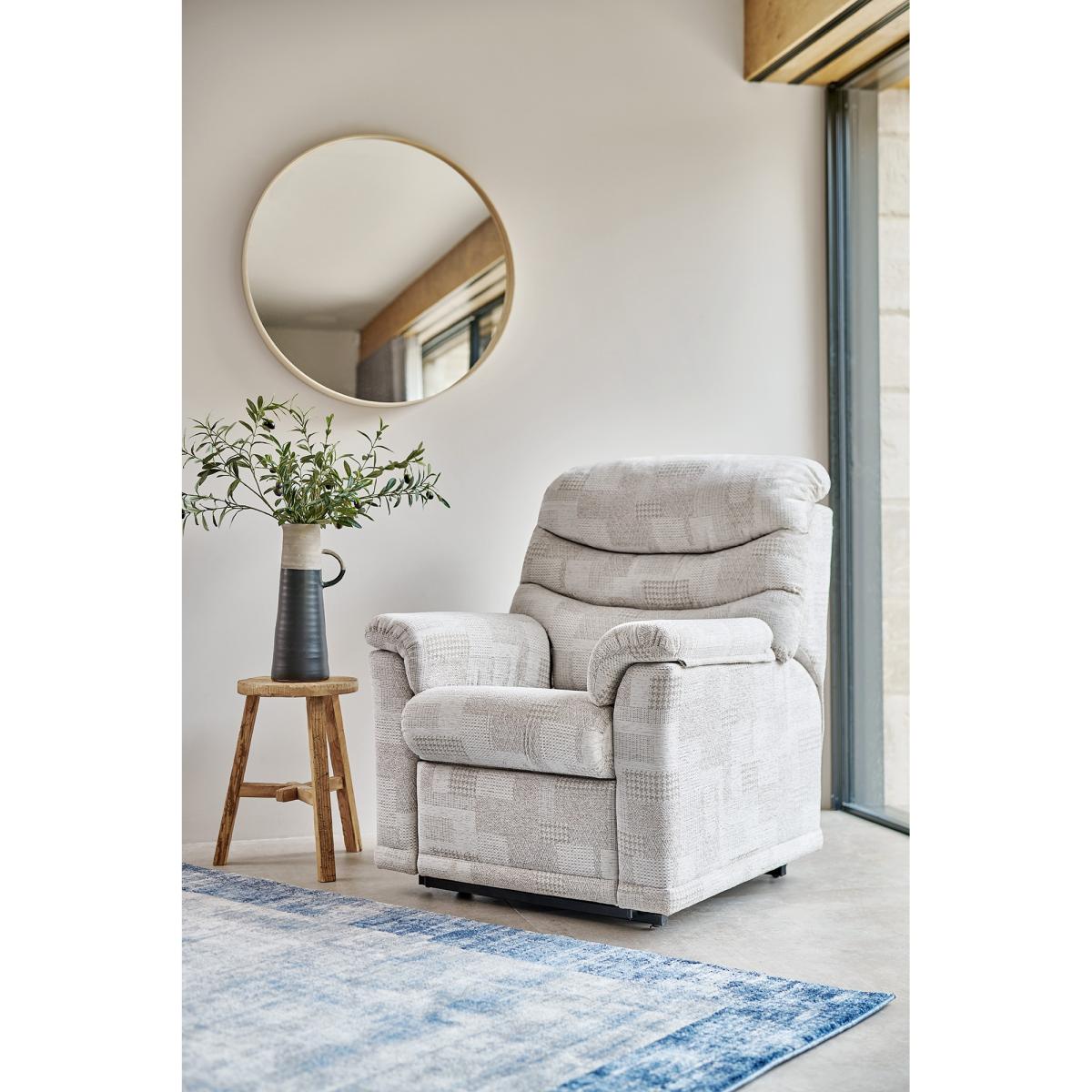 G Plan Malvern Dual Elevate Lift and Rise Chair - Standard - Leather Grade L – image 5