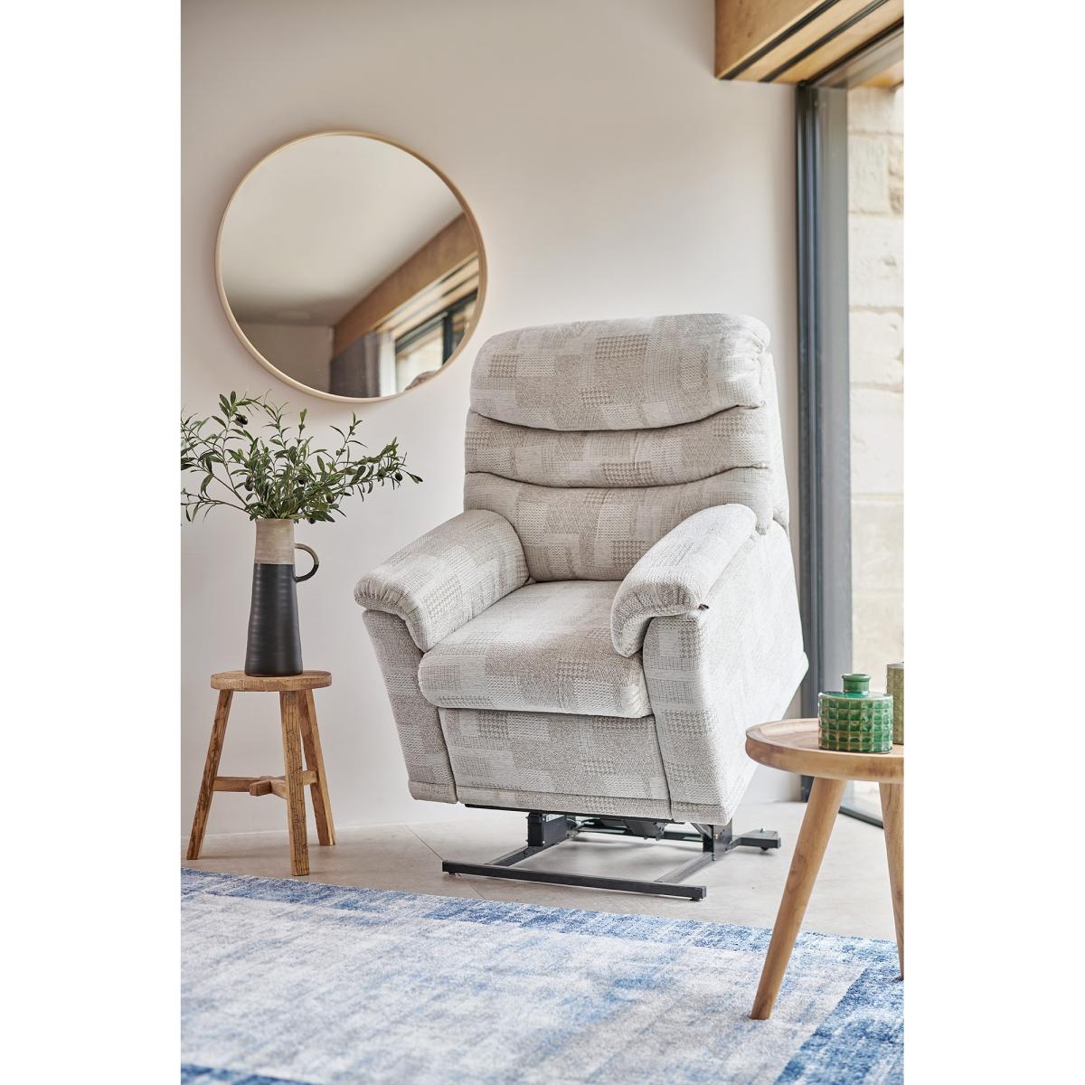 G Plan Malvern Dual Elevate Lift and Rise Chair - Standard - Leather Grade L – image 7