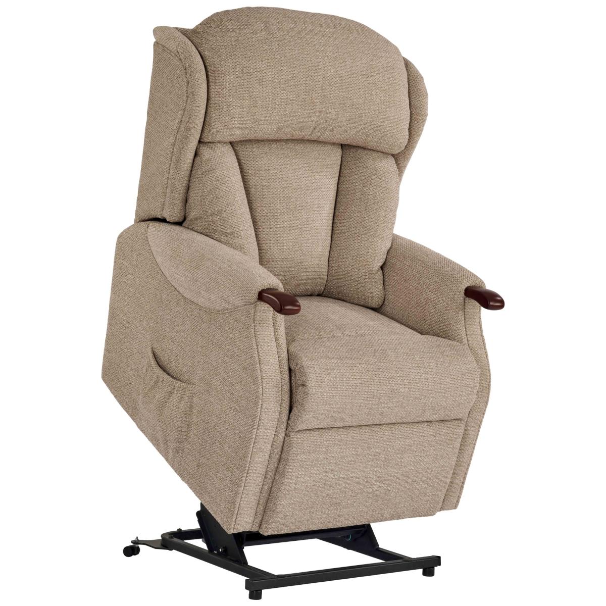 Celebrity Canterbury Standard Rise and Recliner Chair - Standard Fabric - Single Motor - Without Knuckles, Leather – image 4