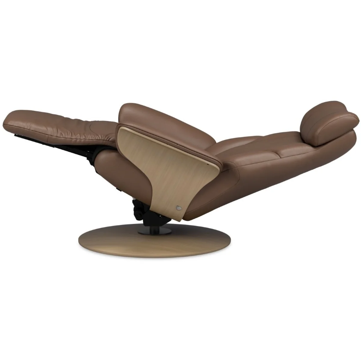 Stressless Adam Power Recliner Chair With Disc Base - Batick Leather – image 5