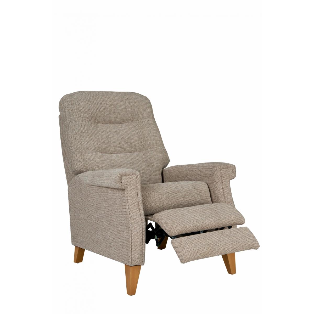Celebrity Sandhurst Legged Recliner Chair - Aquaclean Fabric - Manual – image 2
