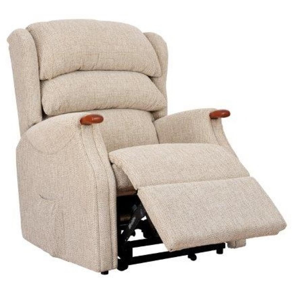 Celebrity Westbury Recliner Chair With Knuckles Zipspeed - Grande - Aquaclean Fabric - Dual Motor – image 2
