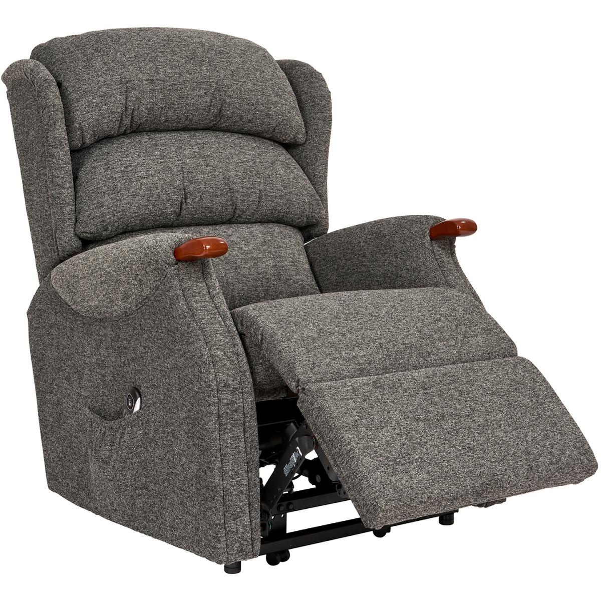 Celebrity Westbury Recliner Chair With Knuckles Zipspeed - Grande - Aquaclean Fabric - Dual Motor – image 3