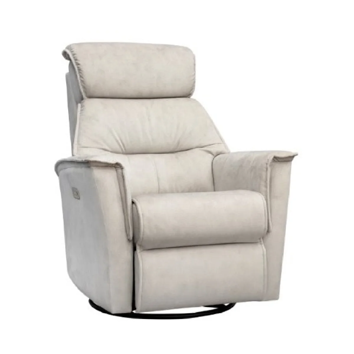 G Plan Solna Swivel Glider Power Recliner Chair - Leather Grade L - Power - Without Heated Seats – image 3