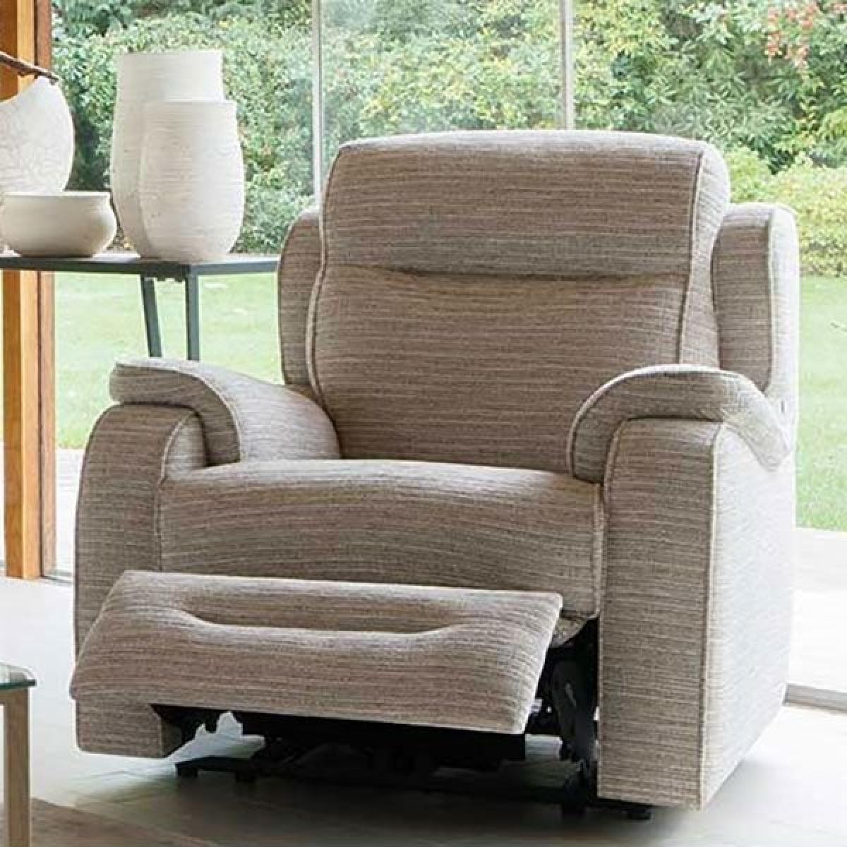 Parker Knoll Boston Recliner Armchair - Leather Grade M - Power Recliner – image 2