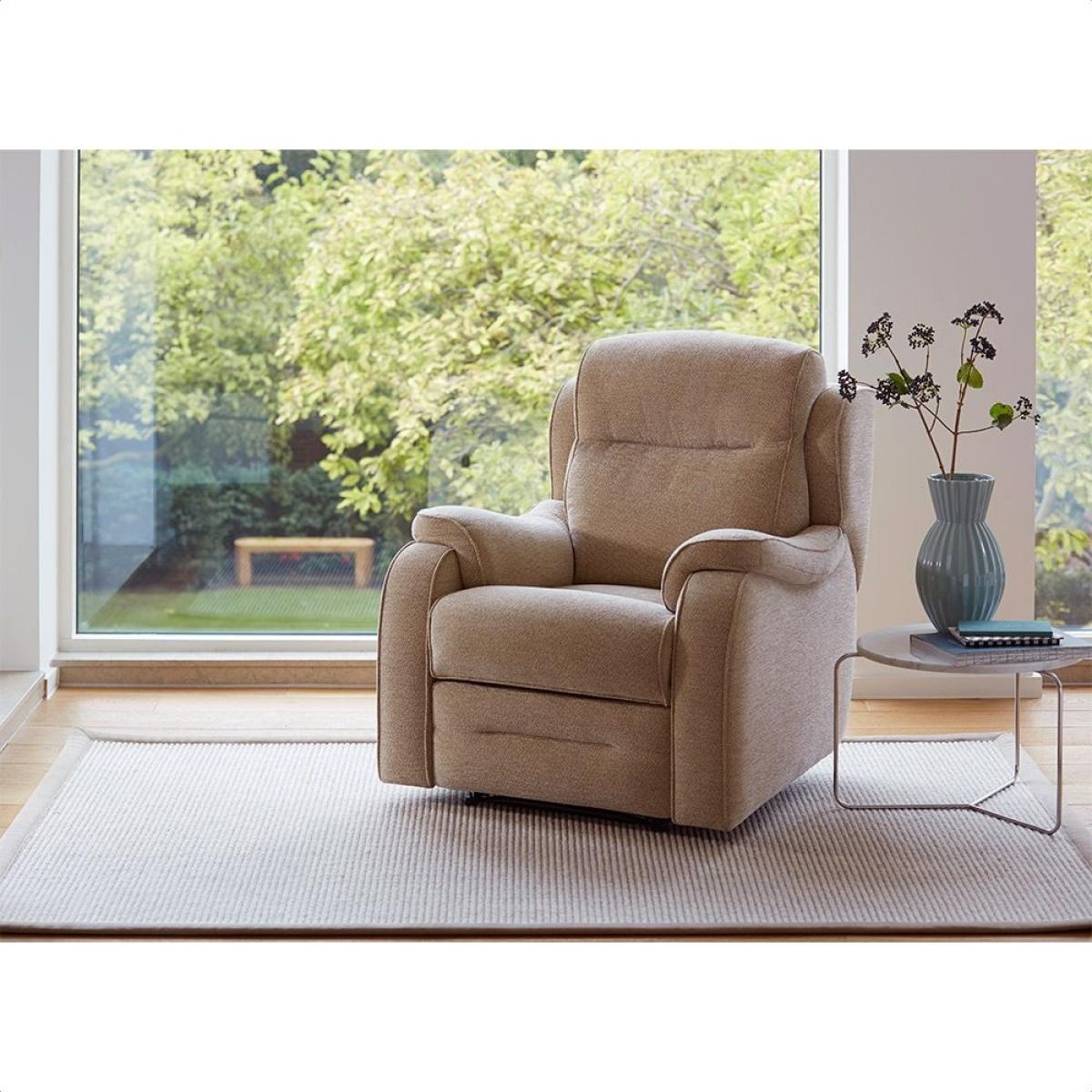 Parker Knoll Boston Recliner Armchair - Leather Grade M - Power Recliner – image 3
