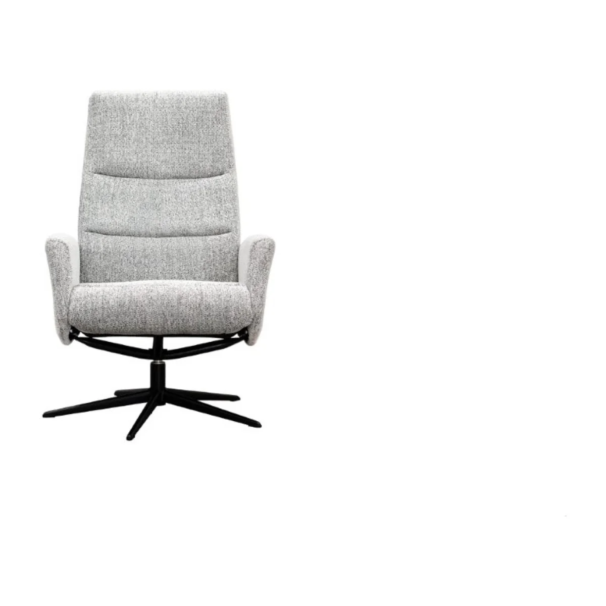 G Plan Riba Manual Recliner Chair and Stool Set - Leather Grade L - Polished Base – image 4