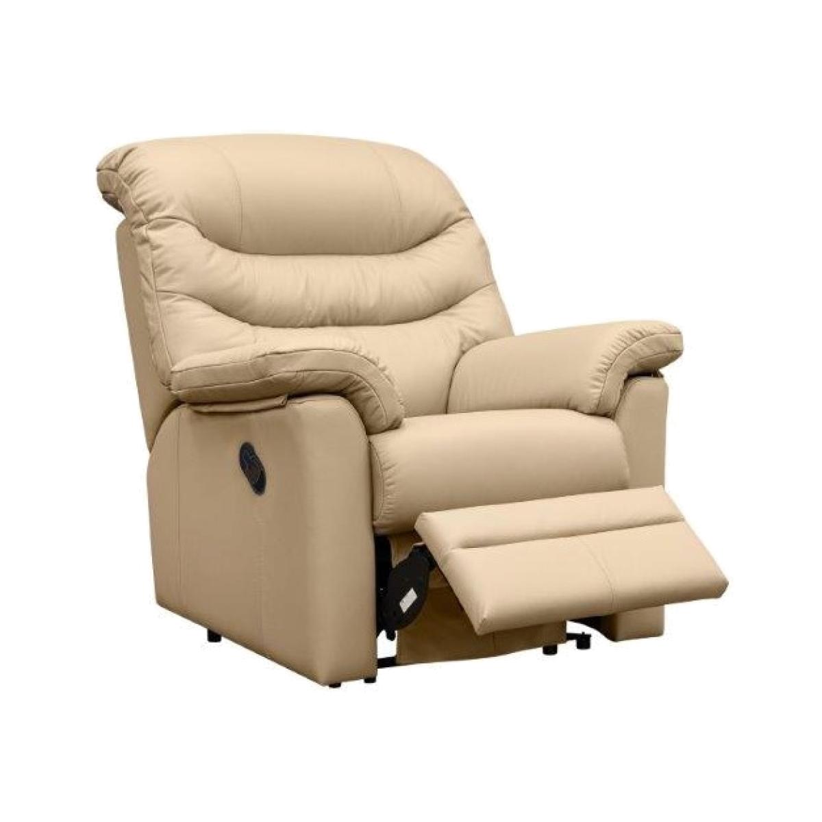 Downtown G Plan Ledbury Recliner Chair - Fabric Grade W - Power With Usb – image 1