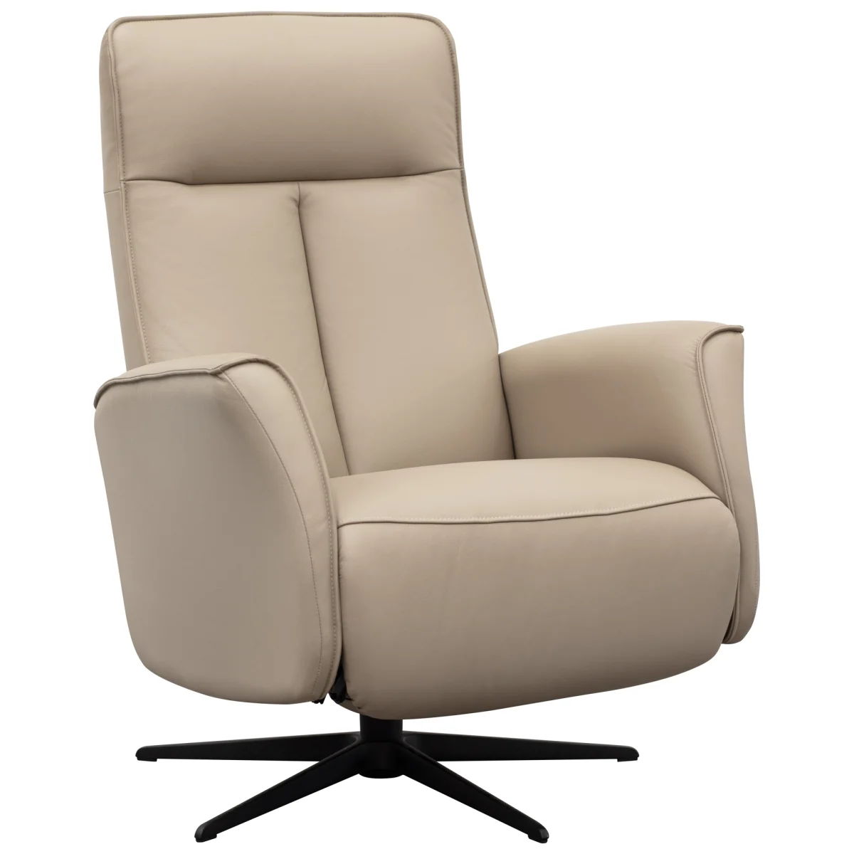 G Plan Visby Manual Recliner Chair - Fabric Grade W - Polished Base – image 3
