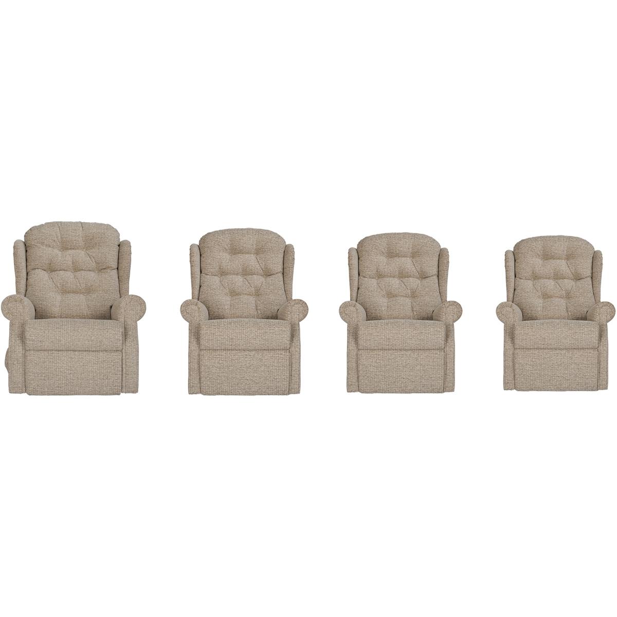 Celebrity Woburn Recliner Chair Zipspeed - Standard - Aquaclean Fabric - Single Motor – image 4