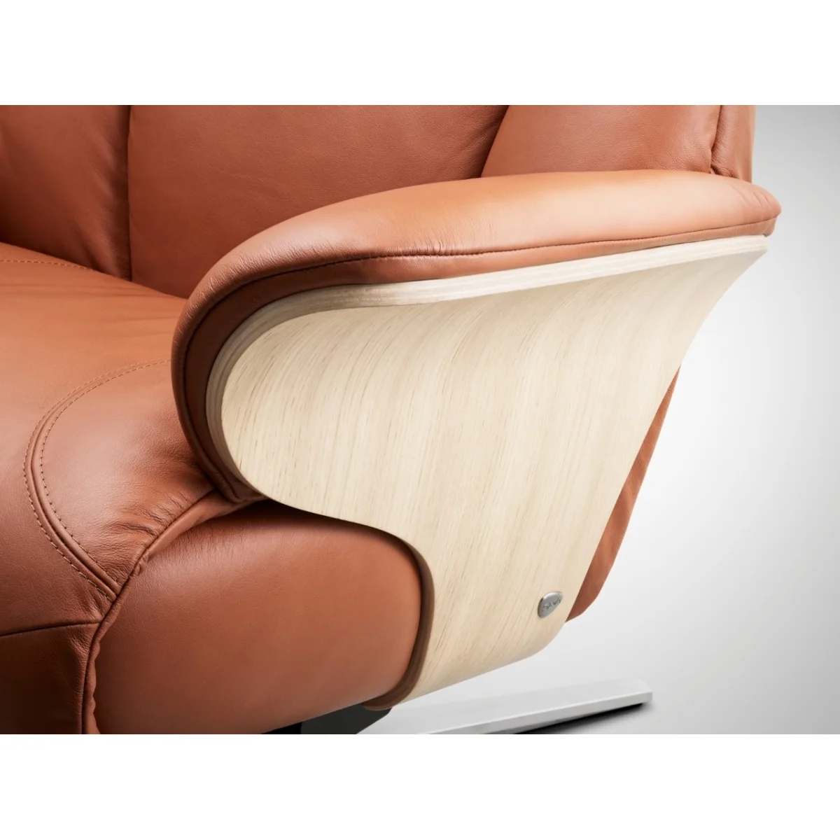 Stressless Adam Power Recliner Chair With Sirius Base - Fabric – image 4
