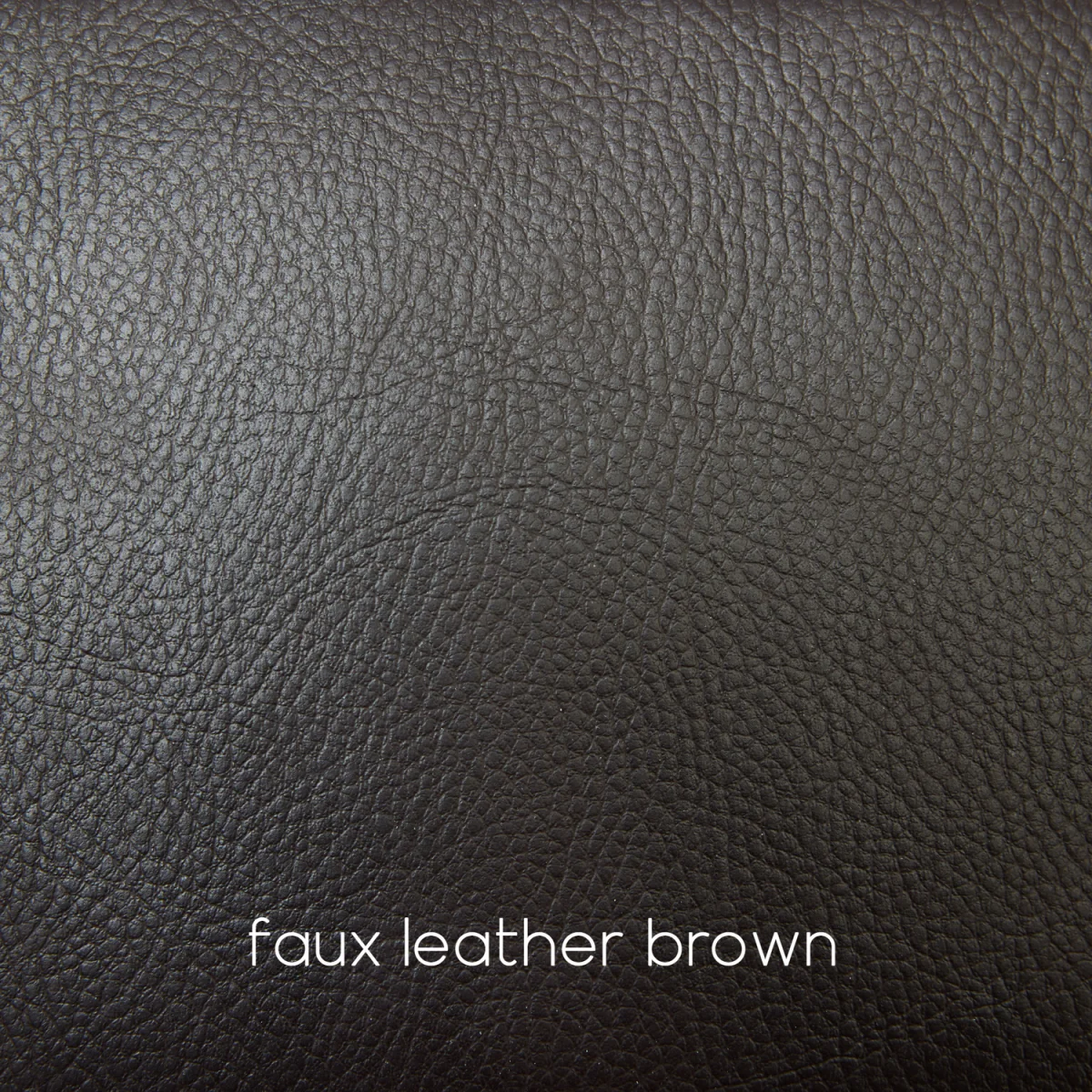 Faux Leather Brown Manual Recliner Chair RAVENNA - Brown – image 4
