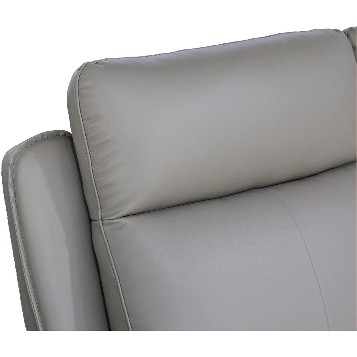 Rivington Real Leather Power Recliner 3 + 1 + 1 Sofa Set with USB Charging - Slate – image 11