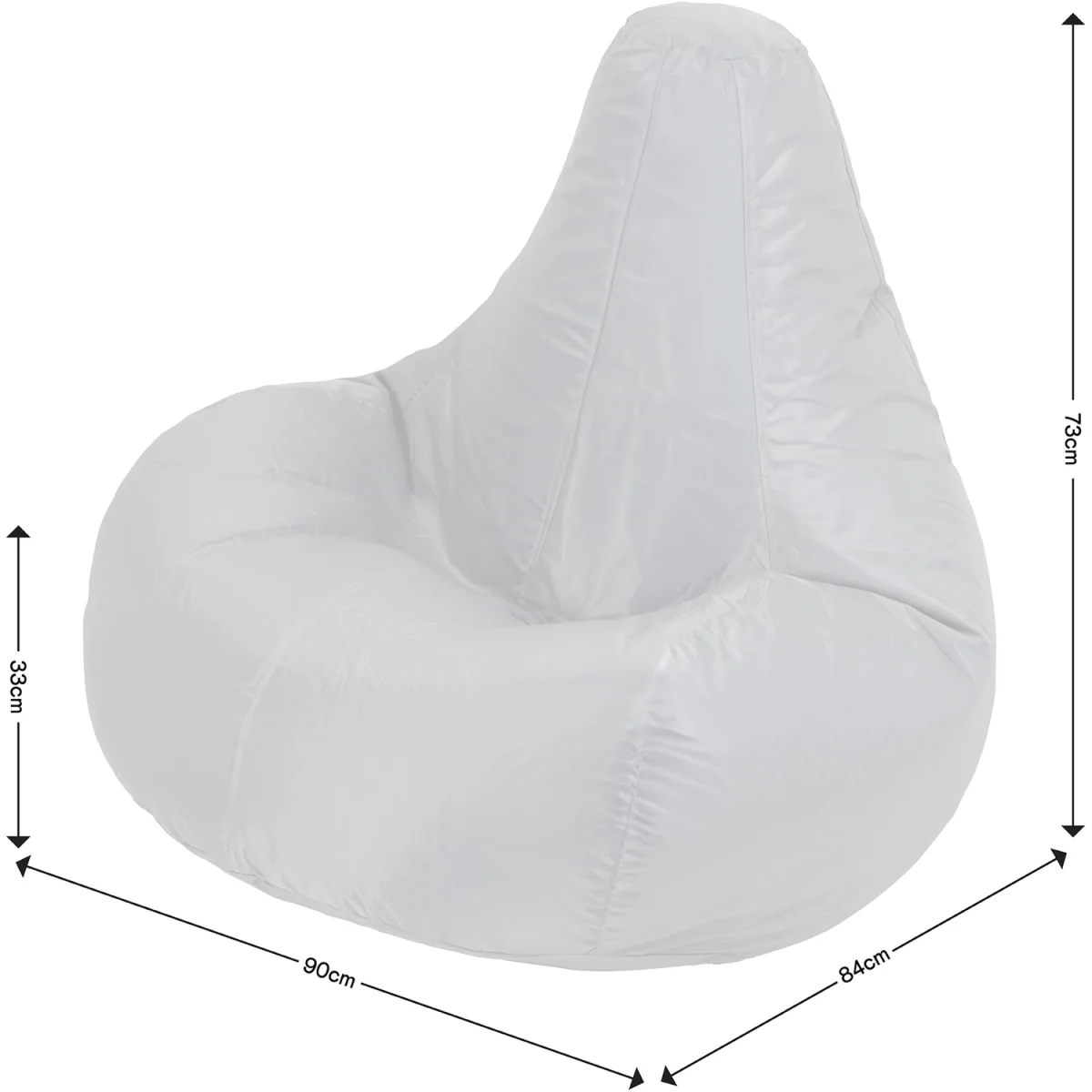 Gaming Recliner Indoor and Outdoor Bean Bag - Green – image 14