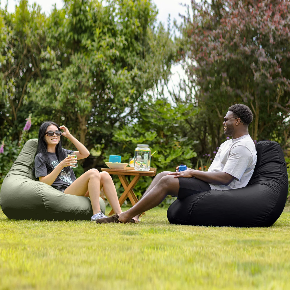 Gaming Recliner Indoor and Outdoor Bean Bag - Green – image 15