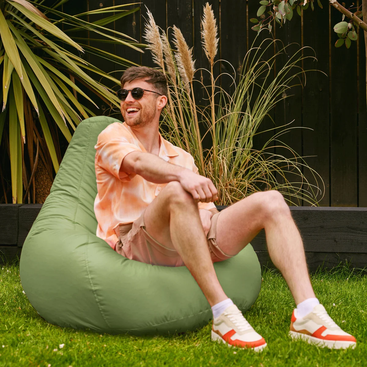Gaming Recliner Indoor and Outdoor Bean Bag - Green – image 18