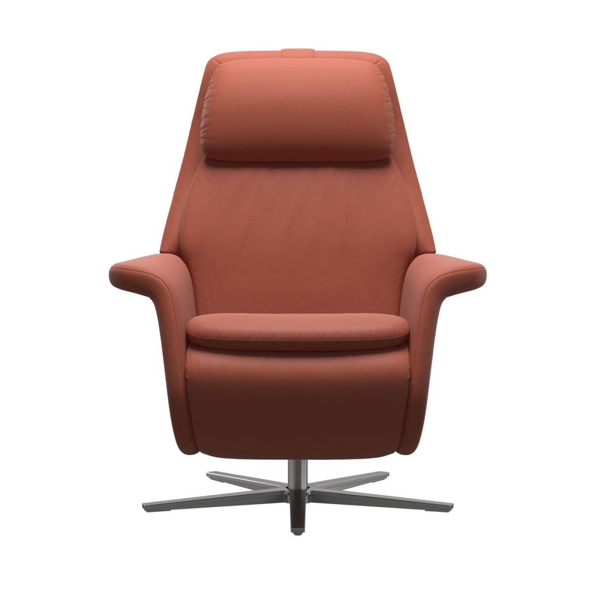Stressless Sam Power Recliner with Sirius Base - Stressless Sam Power Recliner Sirius Base in Fabric – image 3