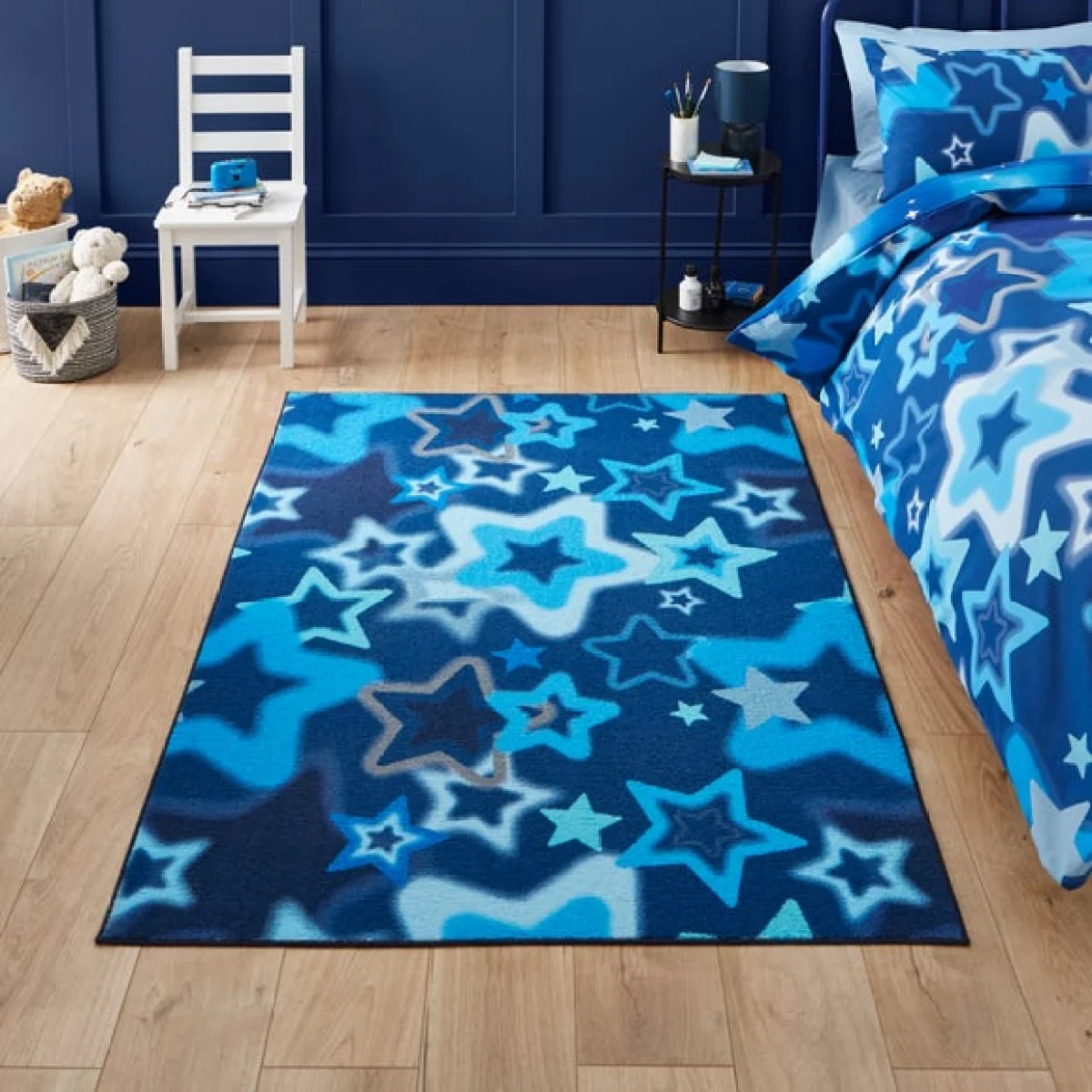 Catherine Lansfield Kids Ombre Stars Rug – image 1