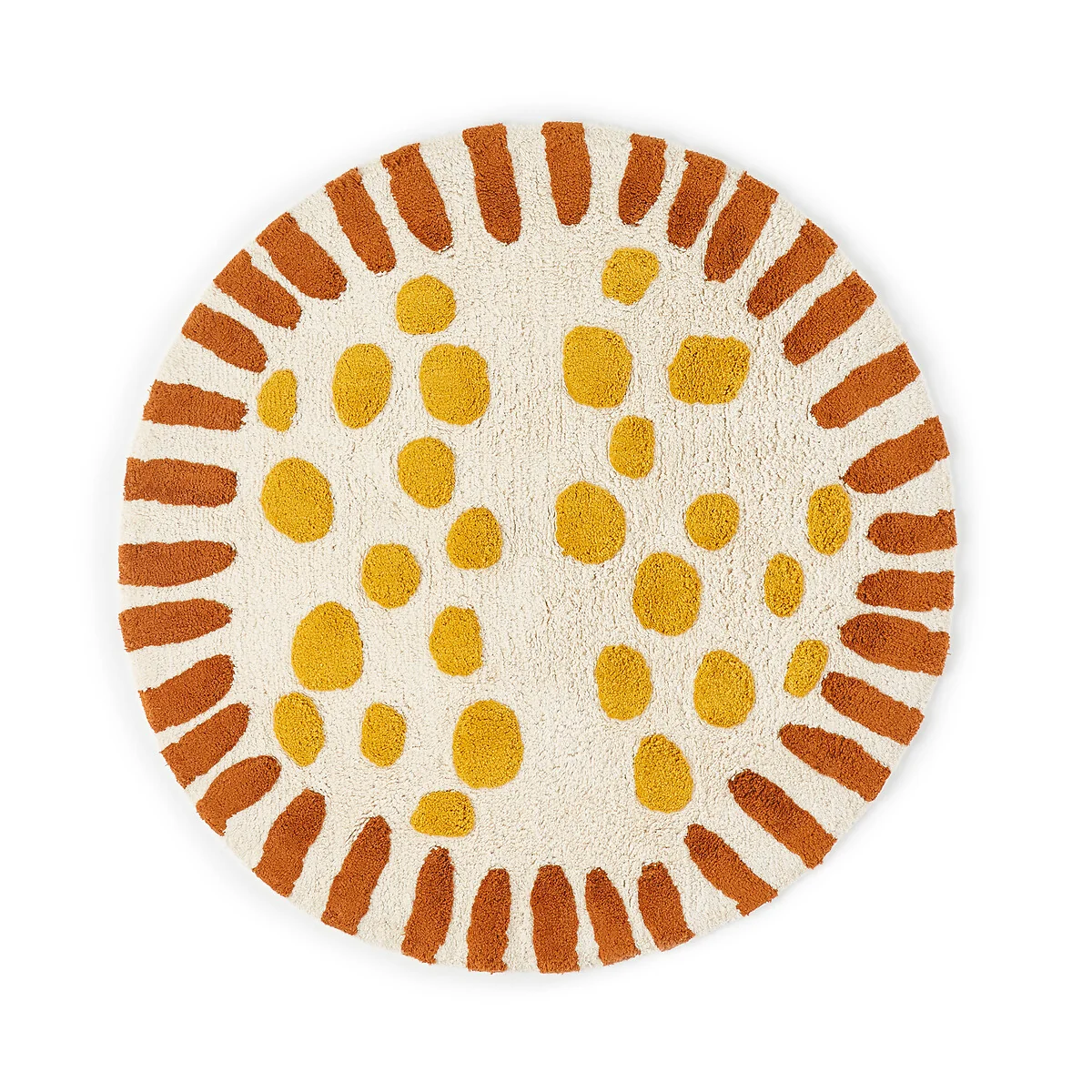 Aarav Round Organic Cotton Rug – image 6