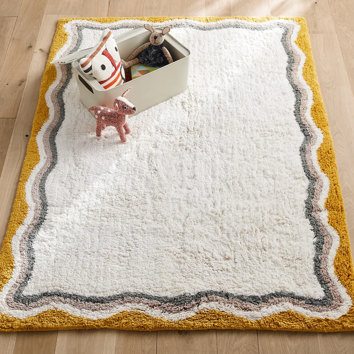 Spili Tufted Organic Cotton Child's Rug – image 1