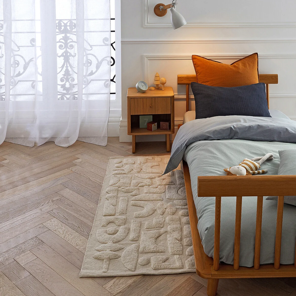 Podotak Geometric 100% Organic Cotton Child's Rug – image 2