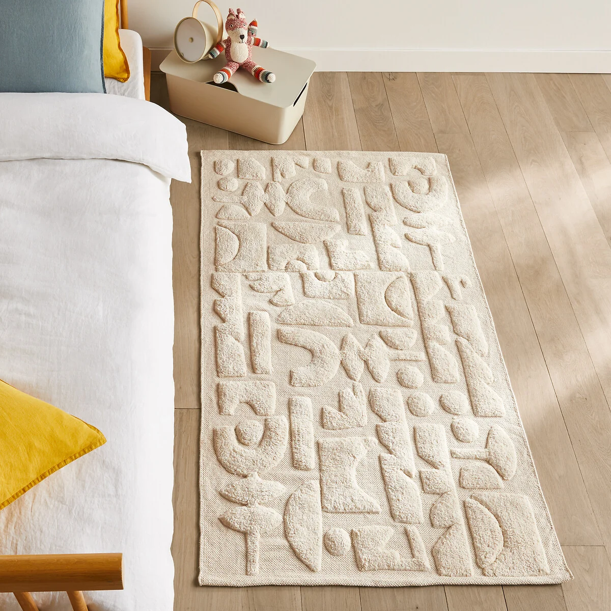 Podotak Geometric 100% Organic Cotton Child's Rug – image 1