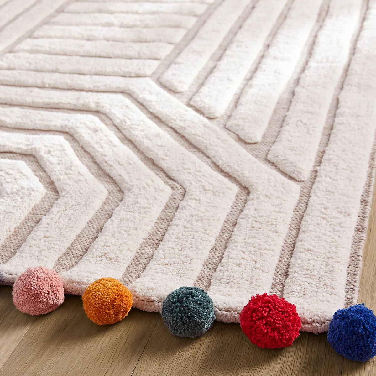 Ponponi Tufted 100% Organic Cotton Child's Rug – image 4