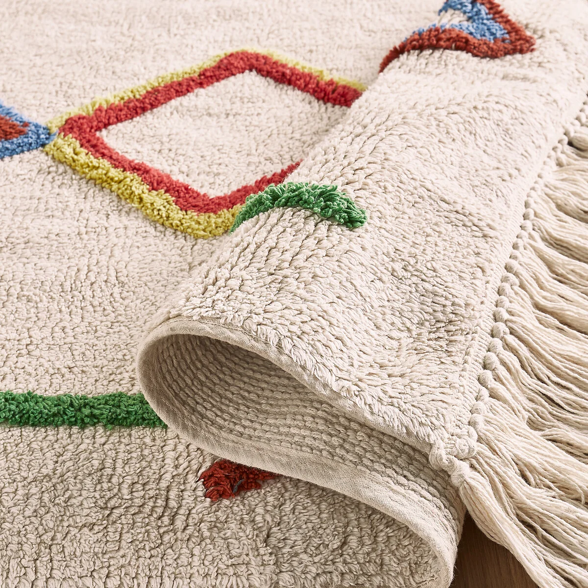 Dybala Berber-Style Child's Organic Cotton Rug – image 4