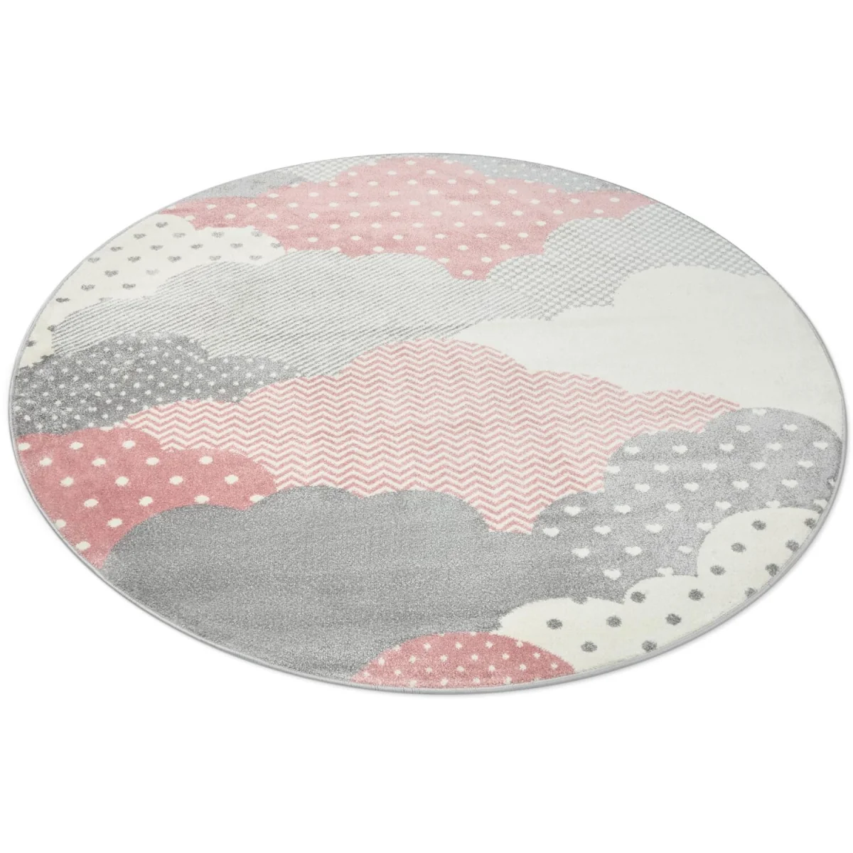 Nursery Clouds Rug - Pink / 160cm – image 9