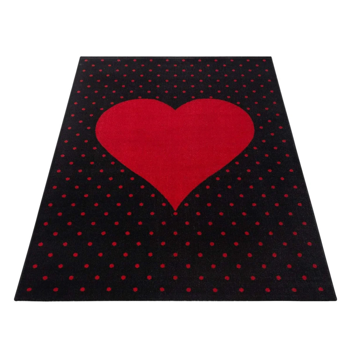 Nursery Hearts Rug - Red / 120cm – image 2