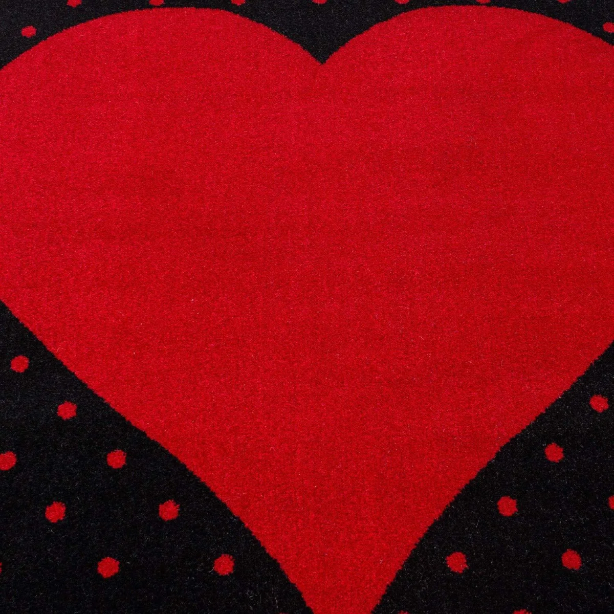 Nursery Hearts Rug - Red / 120cm – image 3