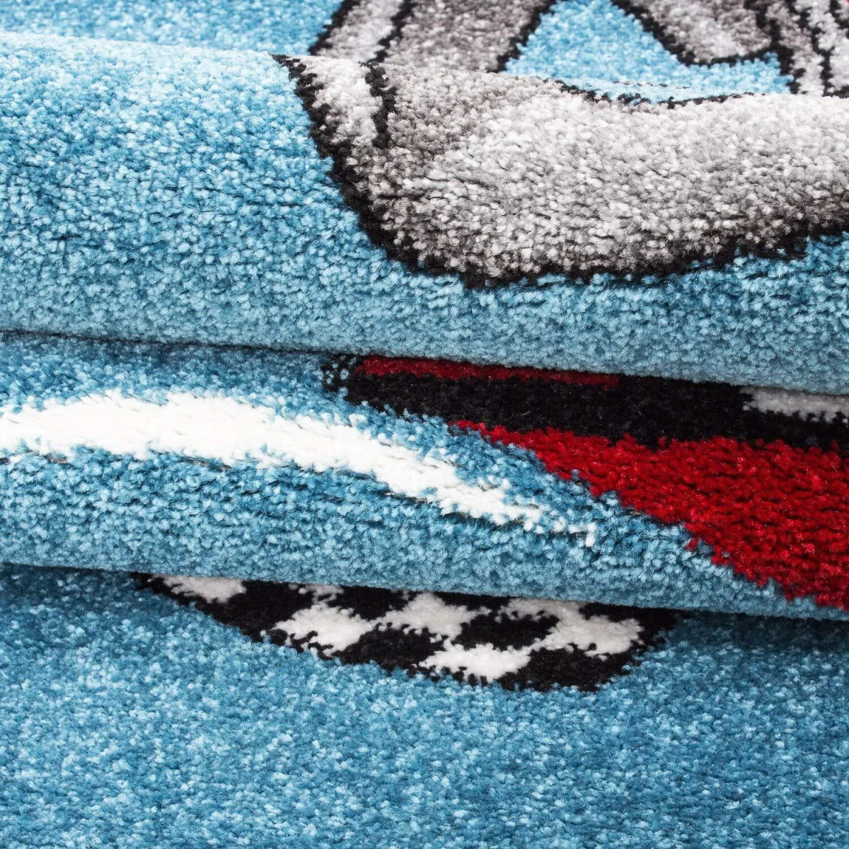 Kids Cars Rug - Blue – image 4