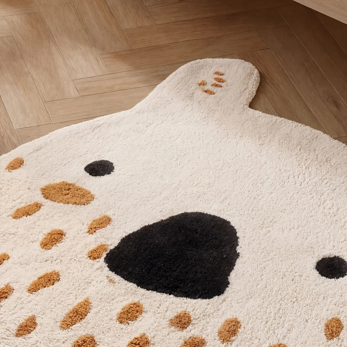 Snuggle Kids Nienchen Cotton Animal Rug Cream - Cream – image 6