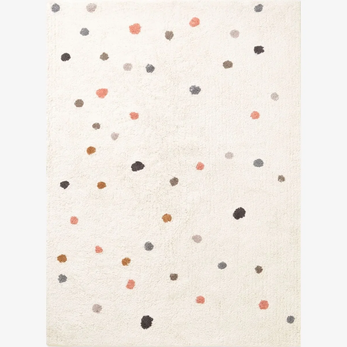 Hanse Home Snuggle Kids Pippo Cotton Dots Rug Cream - Cream – image 1
