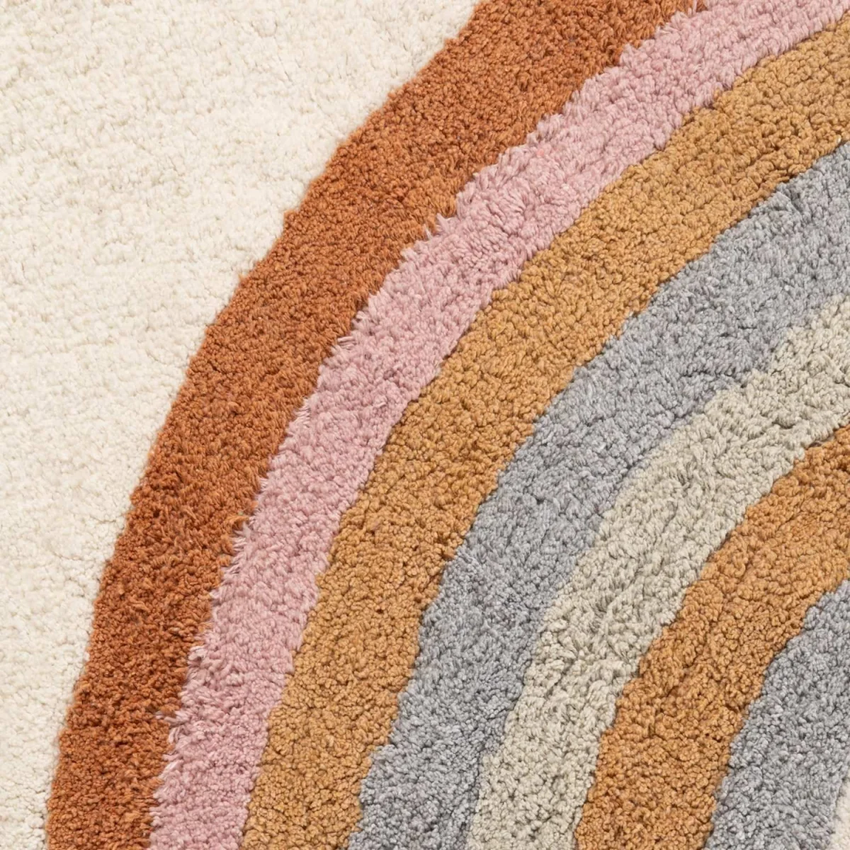Snuggle Kids Petite Melodie Cotton Fun Rug Cream - Cream – image 2