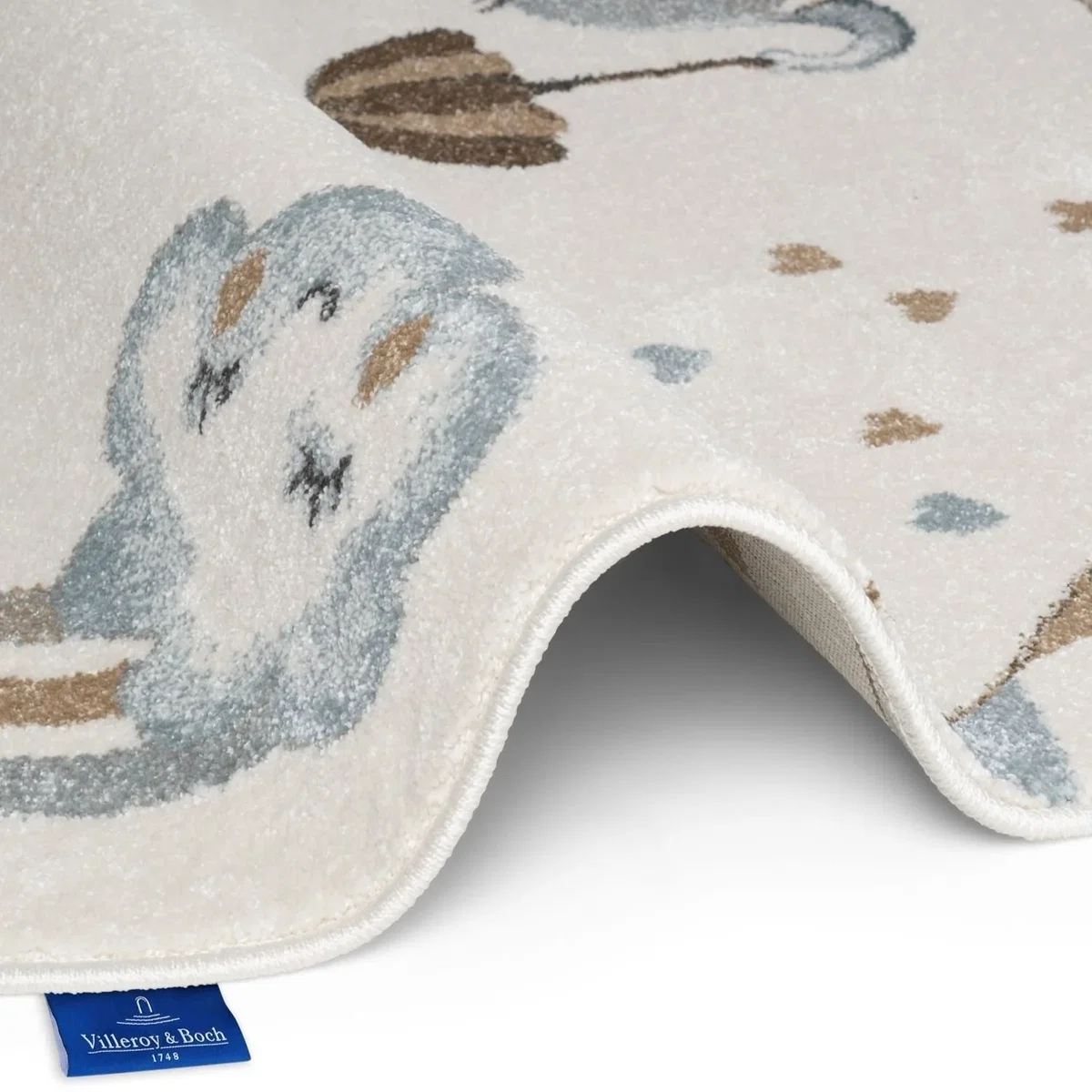 Villeroy & Boch Boho Kids Walk Like Elephant Rainbow Round Rug Ø 160 cm Cream - Cream – image 3
