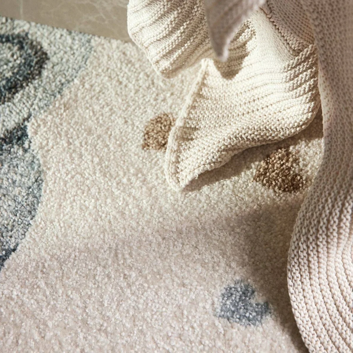 Villeroy & Boch Boho Kids Walk Like Elephant Rainbow Round Rug Ø 160 cm Cream - Cream – image 4