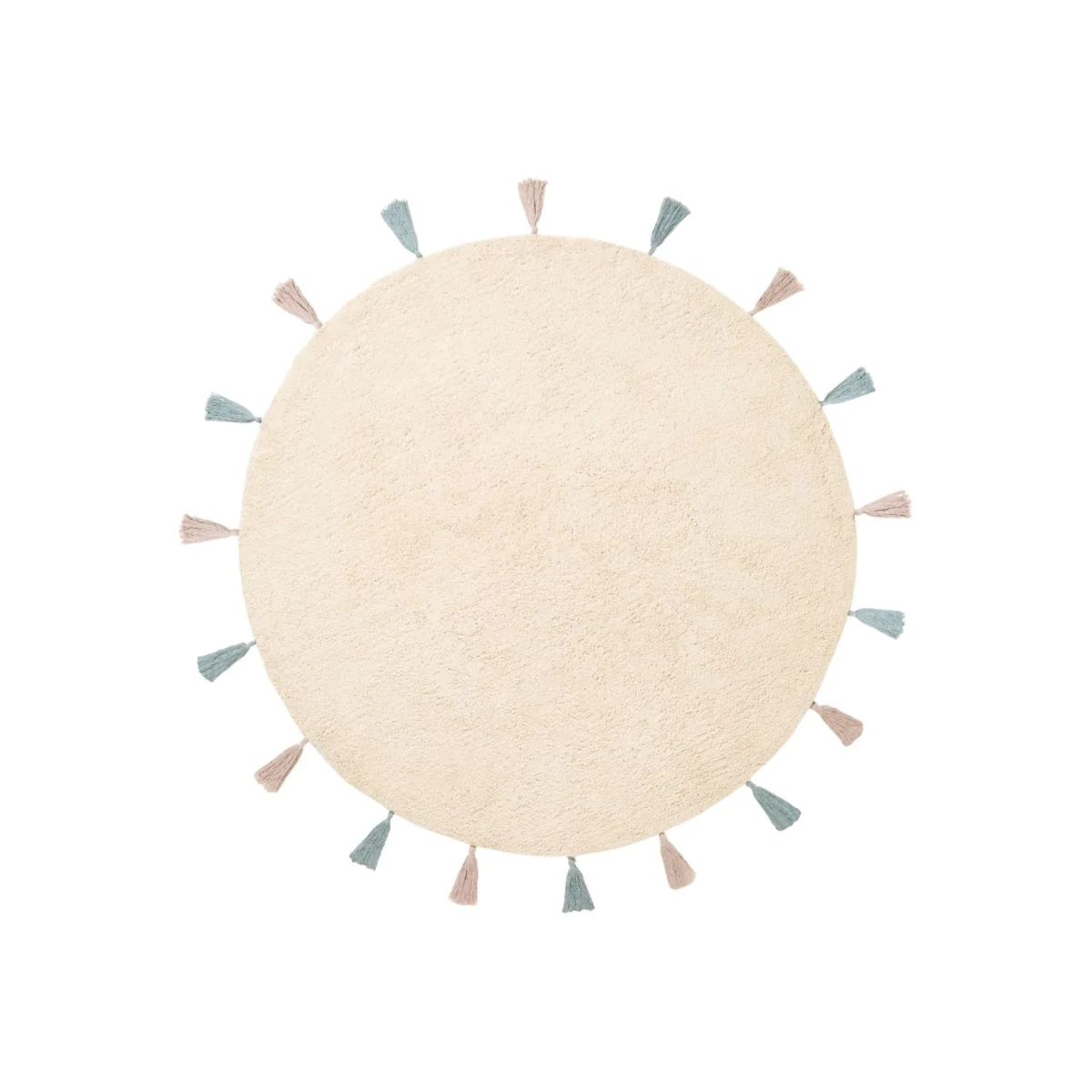 Snuggle Kids Sunna Cotton Round Rug Cream Ø 160 cm - Cream – image 1