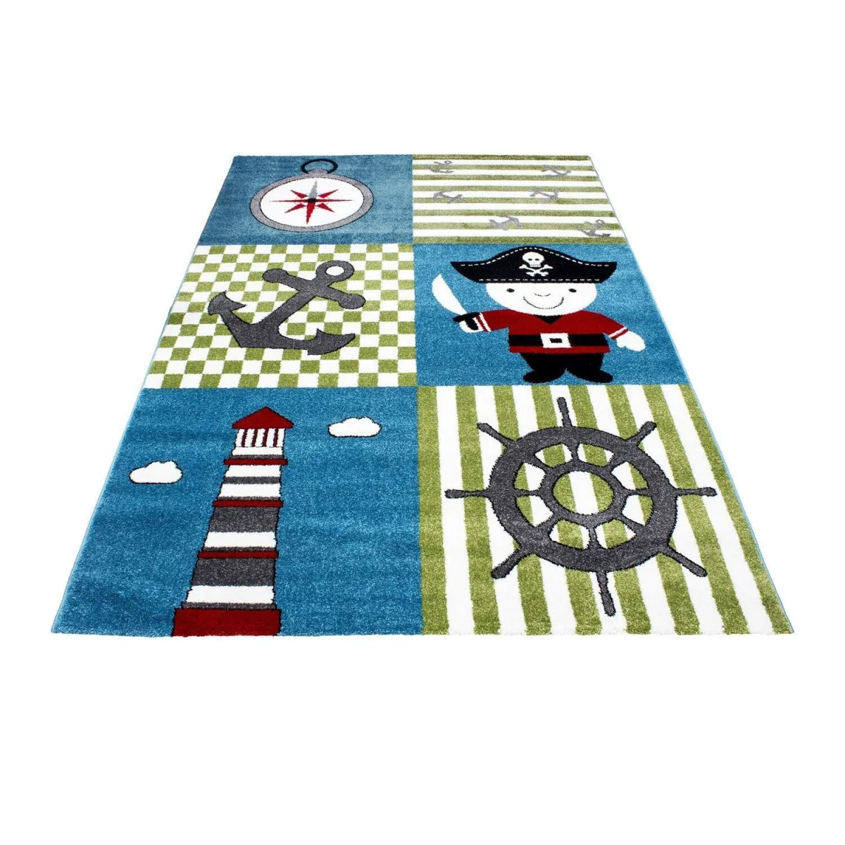 Kids Sailor Rug - Multi / 230cm – image 2