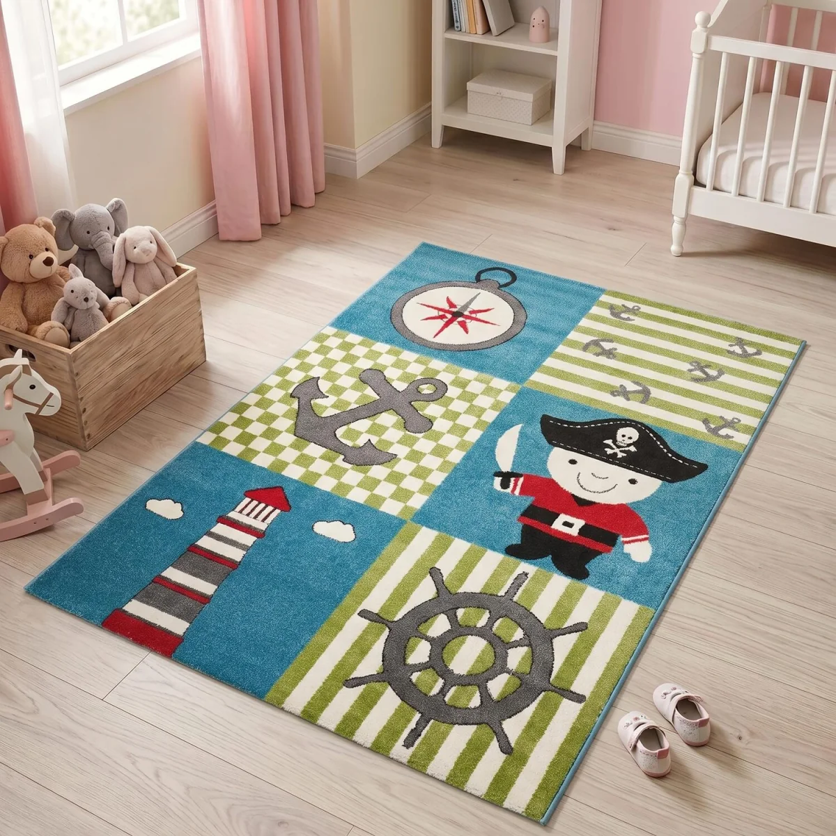 Kids Sailor Rug - Multi / 230cm – image 4