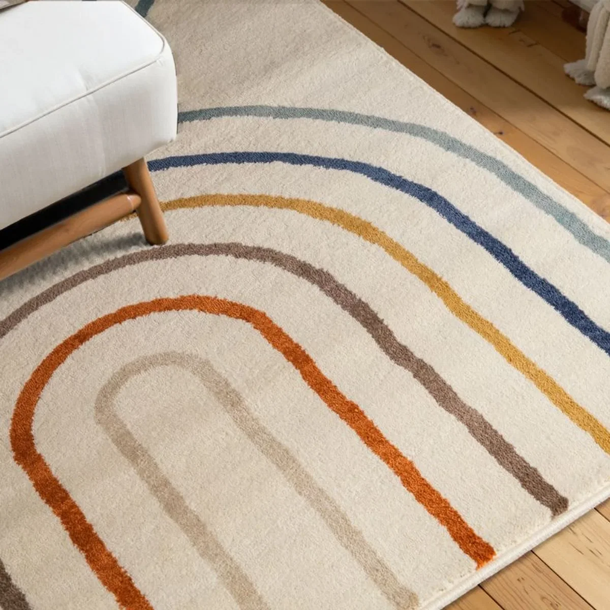 Hanse Home Adventures Kids Rainbow Polypropylene Fun Rug Multicolour - Multicolour / 235cm – image 6