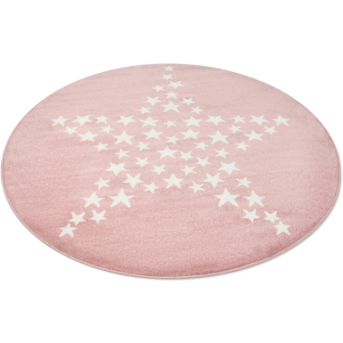 Nursery Star Rug - Pink / 120cm – image 2