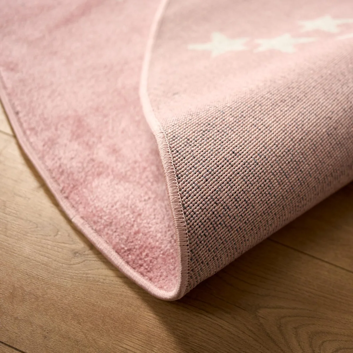 Nursery Star Rug - Pink / 120cm – image 9