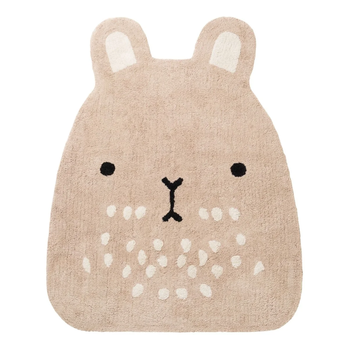 Snuggle Kids Pucki Cotton Animal Rug Beige - Beige – image 2