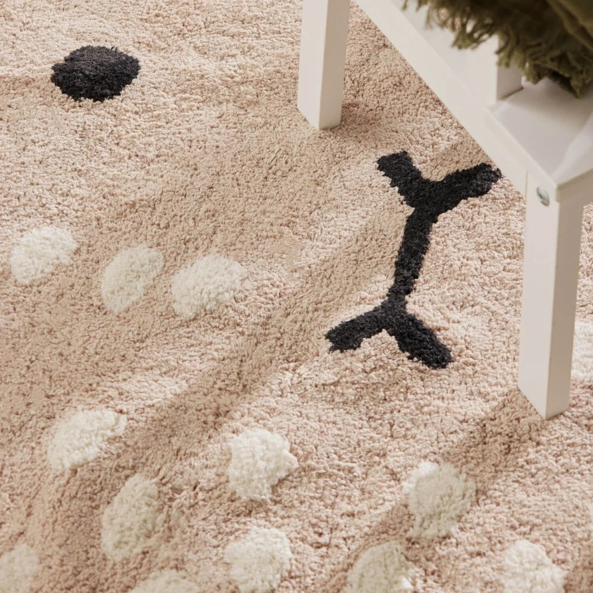 Snuggle Kids Pucki Cotton Animal Rug Beige - Beige – image 5