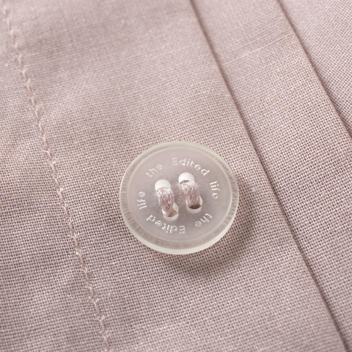 Dusty Pink 100% Organic Cotton Duvet Cover and Pillowcase Set Organic Cotton Dusty Pink – image 3