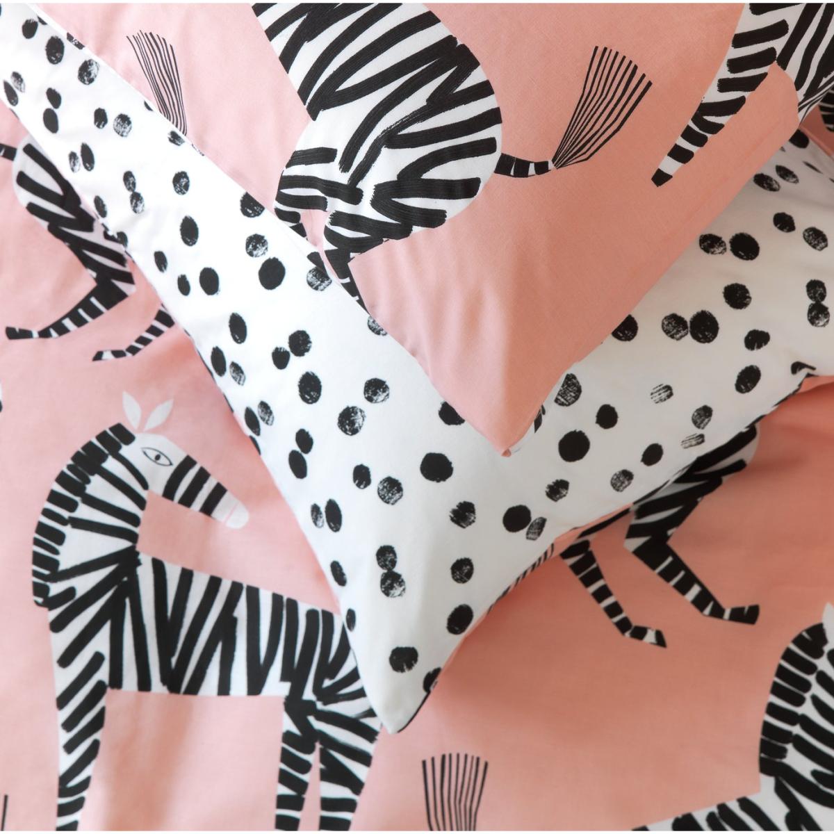 Habitat Zebra Blush Pink Bedding Set - Single – image 7