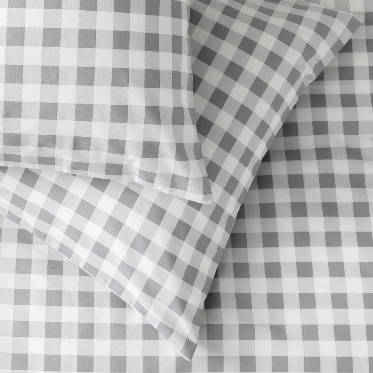 Habitat Gingham Grey Bedding Set - Single – image 4